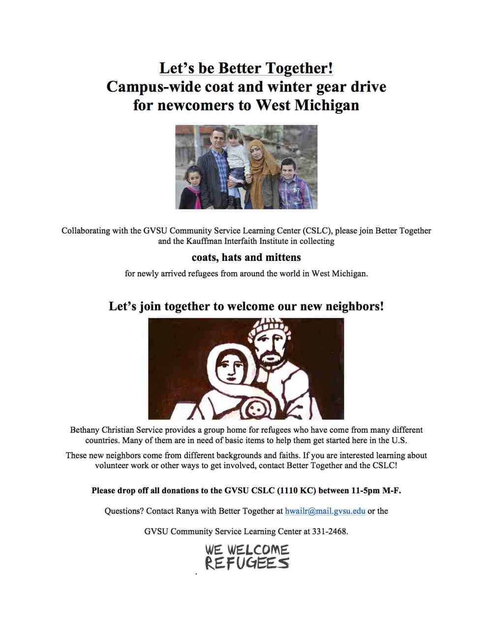 Winter Clothing Drive
